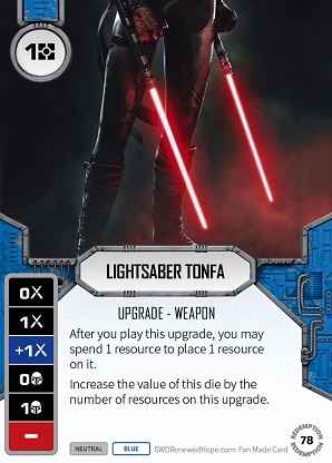 Lightsaber Tonfa