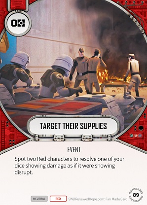 Target Their Supplies